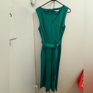 Calvin Klein Green Jumpsuit with Belt